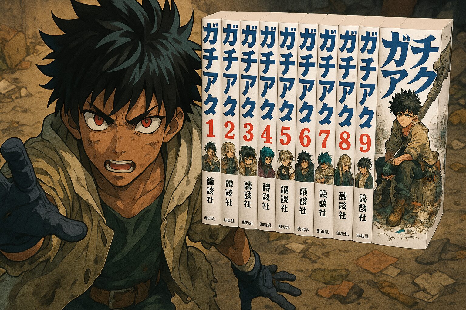ガチアクタ 漫画全巻の値段と単行本定価｜お得に揃える方法まとめ 