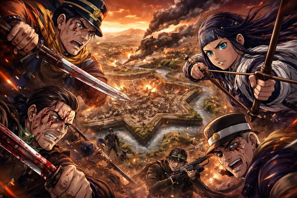 『ゴールデンカムイ』五稜郭決戦の全貌を解説!最終章の激闘とキャラたちの運命 | コンテンツ考察マン